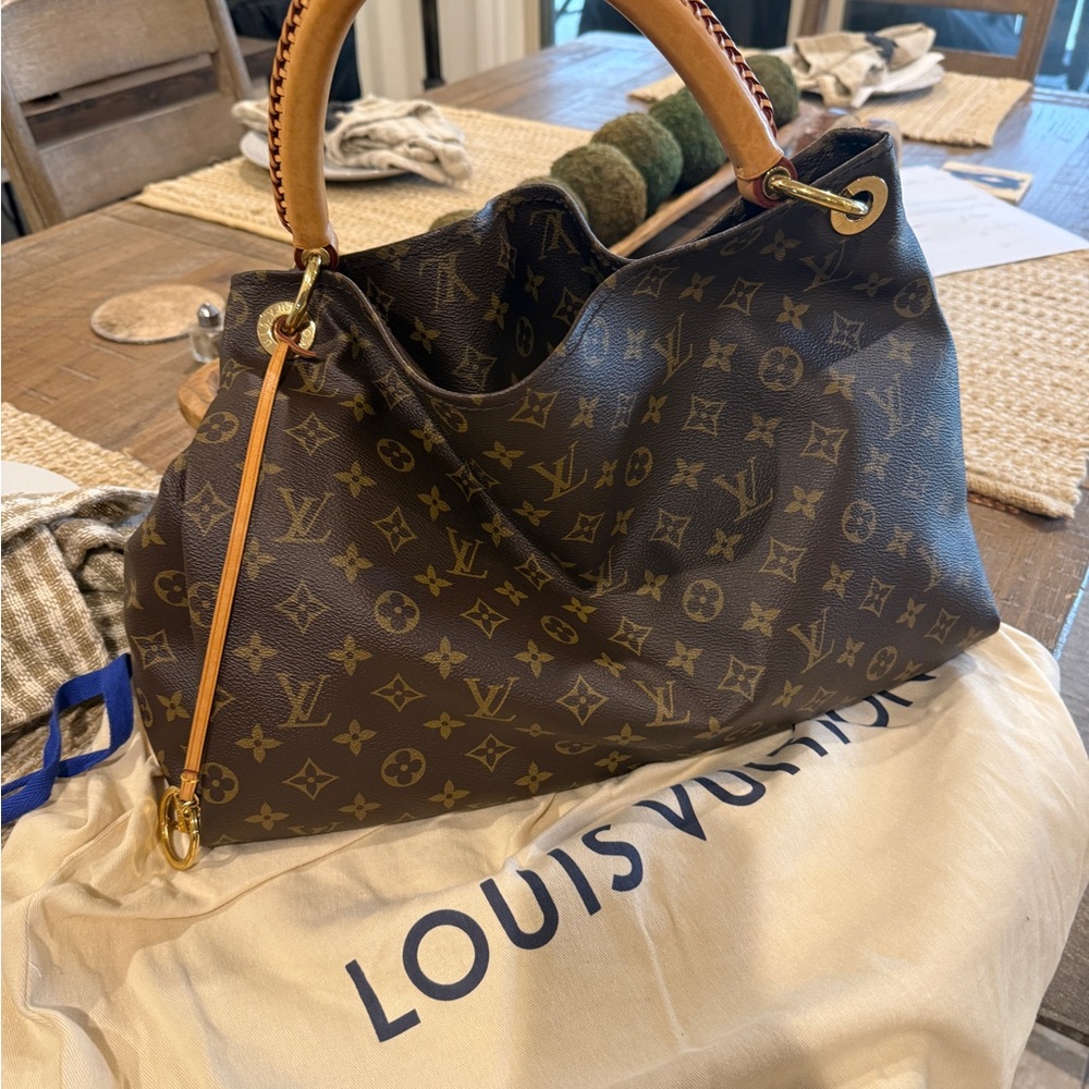Louis Vuitton Dark Brown Monogram Shoulder Bag